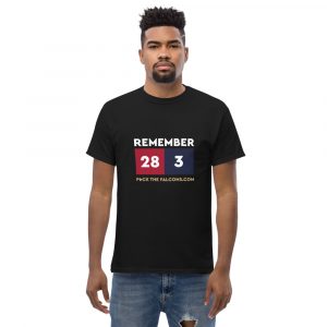 Remember 28 3 Fuck The Falcons.com Shirt